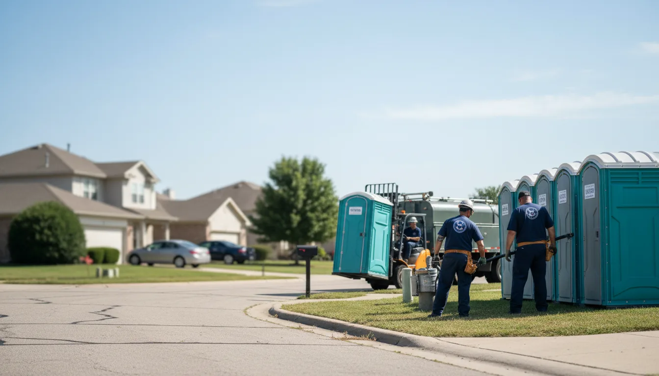 Porta Potty Rental in Hudsonville, MI near me
